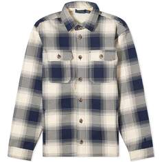 Рубашка Polo Ralph Lauren Quilted Plaid Overshirt, цвет Winter Cream &amp; Newport Navy