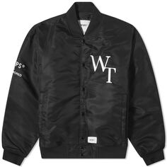 Куртка Wtaps 14 Nylon Varsity, черный (W)Taps