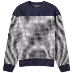 Джемпер Rag &amp; Bone Ernie Stripe, темно-синий