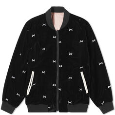 Куртка Wtaps 12 Bones Reversible Bomber, черный (W)Taps