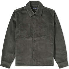 Рубашка Fred Perry Cord Overshirt, цвет Field Green