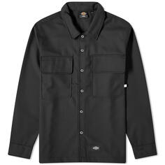 Рубашка Dickies Premium Collection Work Overshirt, черный
