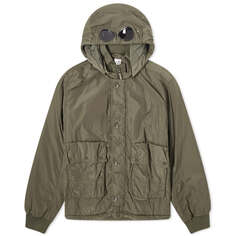 Куртка C.P. Company Chrome-R Goggle Bomber, цвет Olive Night