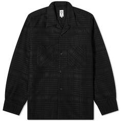 Рубашка South2 West8 One-Up Plaid, черный