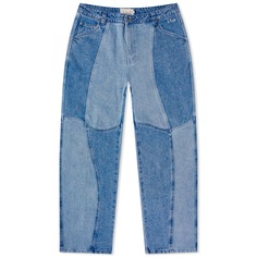 Брюки Dime Blocked Relaxed Denim Pant, цвет Washed Blue