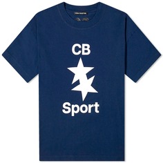 Футболка Cole Buxton Sport, темно-синий