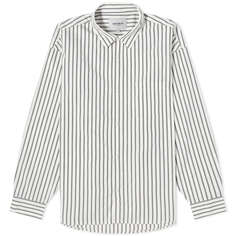 Рубашка Carhartt Wip Ligety Stripe, цвет Wax &amp; Black