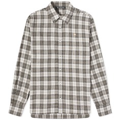 Рубашка Acne Studios Sarlie Dry Flannel Check, цвет White &amp; Black