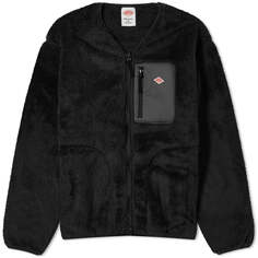 Куртка Danton High Pile Fleece V Neck, черный
