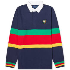 Рубашка Polo Ralph Lauren Stripe Rugby, цвет Cruise Navy Multi