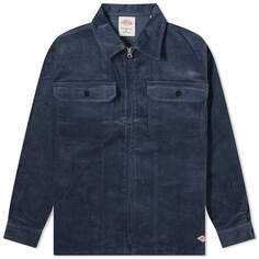 Рубашка Danton Corduroy Overshirt, синий