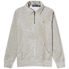 Свитер Polo Ralph Lauren Corduroy Quarter Zip, цвет Andover Heather