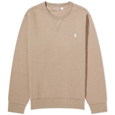 Свитшот Polo Ralph Lauren Double Knit, цвет Dark Taupe Heather