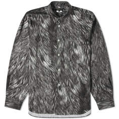 Рубашка Comme Des Garçons Homme Plus Fur Print, черный
