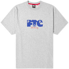 Футболка Pop Trading Company X Ftc Logo, цвет Heather Grey