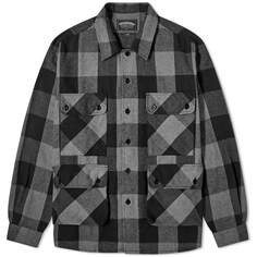 Куртка Frizmworks Buffalo Check Shirt, черный