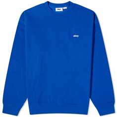 Свитер Obey Always Crew, цвет Surf Blue