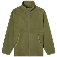 Куртка Norse Projects Tycho Pile Fleece Full Zip, цвет Ivy Green
