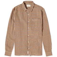 Рубашка Foret Alaska Check, коричневый Forét