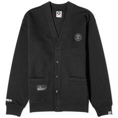 Свитер Aape Now Jersey Cardigan, черный