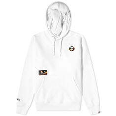 Худи Aape Logo Hood Popover, слоновая кость