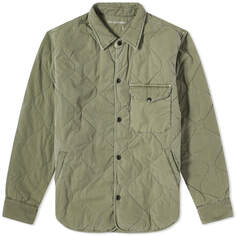 Куртка Save Khaki Quilted Shirt, оливковое