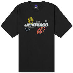 Футболка Aape Team World, черный