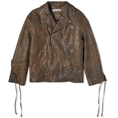 Куртка Acne Studios Likero Vintage Leather, коричневый