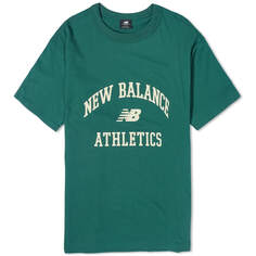 Футболка New Balance Athletics Varsity Graphic, цвет Nightwatch Green