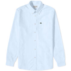 Рубашка Lacoste Button Down Oxford, цвет Overview Blue