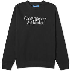 Свитшот Market Contemporary Art Market, черный