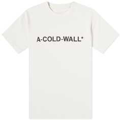 Футболка A-Cold-Wall* Logo, цвет Bone
