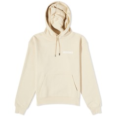 Худи Jacquemus Classic Logo Popover, цвет Light Beige