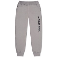 Спортивные брюки A-Cold-Wall* Logo, цвет Slate Grey