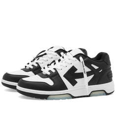 Кроссовки Off-White Out Of Office Low Leather, цвет White &amp; Black