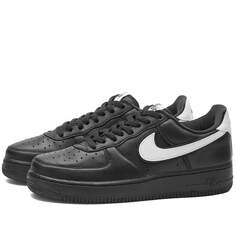 Кроссовки Nike Air Force 1 Low Retro Qs, цвет Black, White &amp; Black