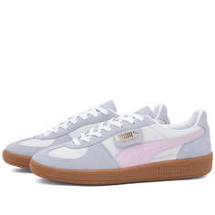 Кроссовки Puma Palermo Og, цвет Feather Grey, Grey Fog &amp; Grape Mist