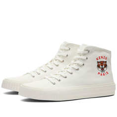 Кроссовки Kenzo High Top Canvas, белый