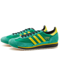Кроссовки Adidas Sl 72 Rs, цвет Green &amp; Yellow &amp; Core Black