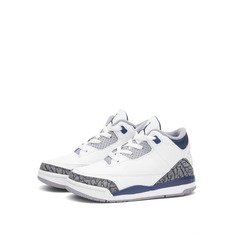 Кроссовки Air Jordan 3 Retro Td, цвет Midnight Navy, Cement Grey &amp; Black