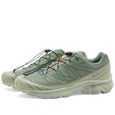 Кроссовки Salomon Xt-6 Gtx, цвет Desert Sage &amp; Lily Pad &amp; Laurel Wreath