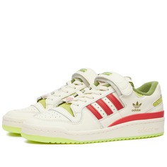 Кроссовки Adidas Forum Low &apos;The Grinch&apos;, цвет White, Red &amp; Solar Slime