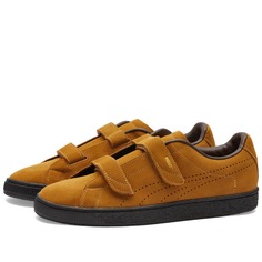 Кроссовки Puma X Noah Suede Classic Velcro, цвет Golden Brown &amp; Puma Black