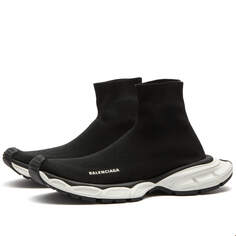 Кроссовки Balenciaga 3Xl Speed Runner, цвет Black &amp; White