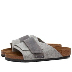 Сандалии Birkenstock Kyoto, цвет Light Grey Authentic Felt