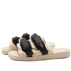 Сандалии Suicoke Moto-Furab, цвет Black &amp; Beige