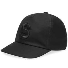Бейсболка Sacai S Logo, черный