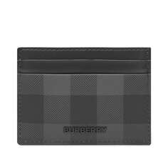 Картхолдер Burberry Sandon Check, цвет Charcoal