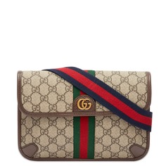 Поясная сумка Gucci Ophidia Gg Monogram, бежевый