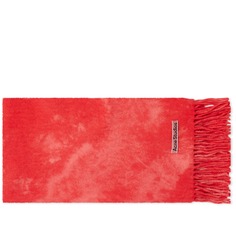 Шарф Acne Studios Canada Narrow Tie Dye, цвет Bright Pink